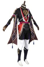 Photo3: Genshin Impact Scaramouche Cosplay Costume (3)