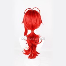 Photo3: Genshin Impact Diluc Cosplay Wig (3)