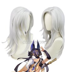 Photo1: Genshin Impact Cyno Cosplay Wig (1)