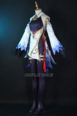 Photo2: Genshin Impact Ganyu Cosplay Costume (2)