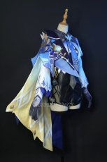 Photo3: Genshin Impact Eula Cosplay Costume (3)