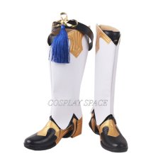 Photo1: Genshin Impact Xingqiu Cosplay boots (1)