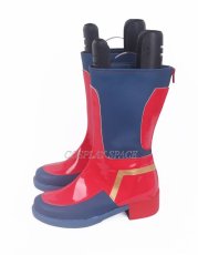 Photo3: Ms. Marvel Captain Marvel Cosplay boots (3)