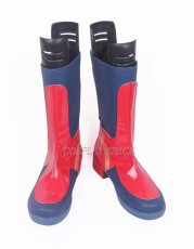 Photo1: Ms. Marvel Captain Marvel Cosplay boots (1)