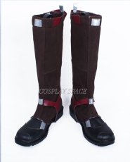 Photo1: Captain America Cosplay boots (1)