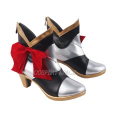 Photo3: Genshin Impact Noelle Cosplay boots (3)