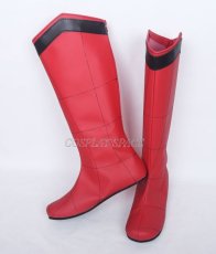 Photo4: Spider-Man Cosplay boots (4)