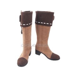 Photo1: Genshin Impact Klee Cosplay boots (1)