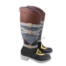 Photo3: Genshin Impact Razor Cosplay boots  (3)