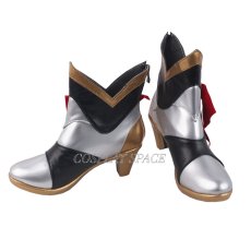 Photo1: Genshin Impact Noelle Cosplay boots (1)