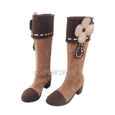 Photo2: Genshin Impact Klee Cosplay boots (2)