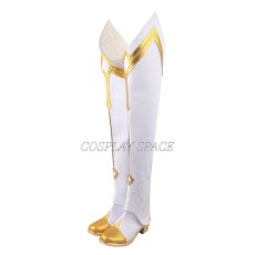 Photo2: Genshin Impact Lumine Cosplay boots (2)