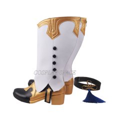 Photo3: Genshin Impact Xingqiu Cosplay boots (3)