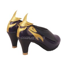 Photo4: Genshin Impact Keqing Cosplay boots 2 colors (4)