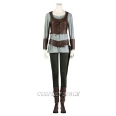 Photo1: The Witcher season 3 Ciri Cosplay Costume (1)