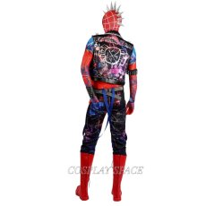 Photo3: Spiderman across the Spider-Verse Hobart Hobie Brown Cosplay Costume (3)