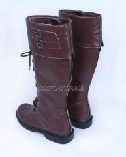 Photo3: Captain America paratrooper Cosplay boots (3)