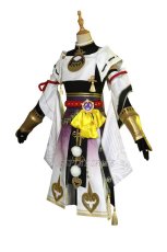 Photo2: Genshin Impact Kujo Sara Cosplay Costume (2)