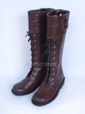 Photo2: Captain America paratrooper Cosplay boots (2)