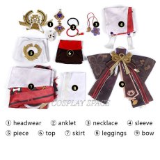 Photo15: Genshin Impact Yae Miko Cosplay Costume (15)