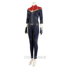 Photo2: Captain Marvel 2 The Marvels Carol Danvers Premium Edition Cosplay Costume (2)