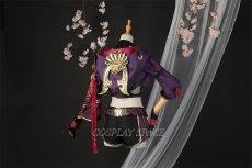 Photo3: Genshin Impact Kuki Shinobu Cosplay Costume (3)