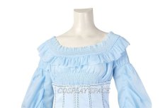 Photo4: The Little Mermaid Ariel Blue Cosplay Costume (4)