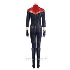 Photo3: Captain Marvel 2 The Marvels Carol Danvers Premium Edition Cosplay Costume (3)