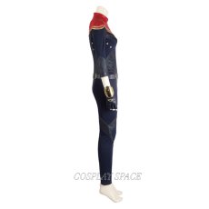 Photo4: Captain Marvel 2 The Marvels Carol Danvers Premium Edition Cosplay Costume (4)