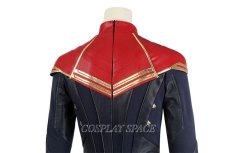 Photo5: Captain Marvel 2 The Marvels Carol Danvers Premium Edition Cosplay Costume (5)