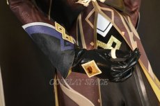 Photo5: Genshin Impact Zhongli Cosplay Costume (5)