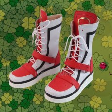 Photo3: Disney Twisted Wonderland ACE Catey Cosplay Shoes (3)