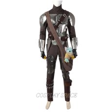 Photo3: The Mandalorian Season 3 Din Djarin Full Set Cosplay Costumes (3)