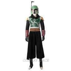 Photo1: The Mandalorian Season 2 Boba Fett Cosplay Costumes (1)