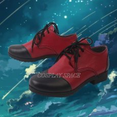 Photo3: Disney Twisted Wonderland Alice Riddle Cosplay Boots (3)