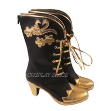 Photo4: Disney Twisted Wonderland Snow White Epel Cosplay Boots (4)