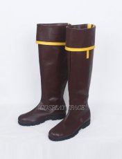 Photo2: Beauty and Beast Gaston Cosplay Boots (2)