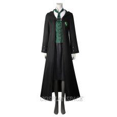 Photo1: Hogwarts Legacy Girl Cosplay Costumes Slytherin Halloween Suit(multiple colors) (1)