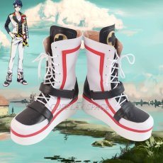 Photo1: Disney Twisted Wonderland Deuce Trey Cosplay Shoes (1)