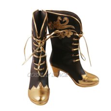 Photo2: Disney Twisted Wonderland Snow White Epel Cosplay Boots (2)