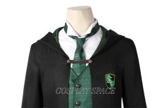 Photo8: Hogwarts Legacy Slytherin House Cosplay Costumes Boys School Uniform(multiple colors) (8)