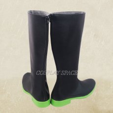 Photo3: Disney Twisted Wonderland Sleeping Beauty Silver Cosplay Boots (3)