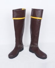 Photo1: Beauty and Beast Gaston Cosplay Boots (1)