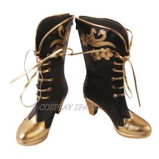 Photo1: Disney Twisted Wonderland Snow White Epel Cosplay Boots (1)