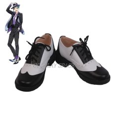 Photo1: Disney Twisted Wonderland Little Mermaid Floyd Cosplay Shoes (1)