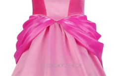 Photo6: The Super Mario Bros Princess Peach Cosplay Costume (6)