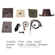 Photo15: Indiana Jones and the Dial of Destiny Indiana Jones Cosplay Costume (15)