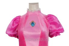 Photo5: The Super Mario Bros Princess Peach Cosplay Costume (5)