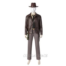 Photo1: Indiana Jones and the Dial of Destiny Indiana Jones Cosplay Costume (1)