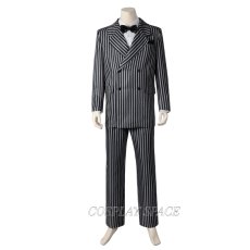 Photo1: The Addams Family Gomez Addams 1991 Cosplay Costume (1)